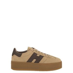 Hogan Women Cool - Nubuck And Leather Platform Trainers